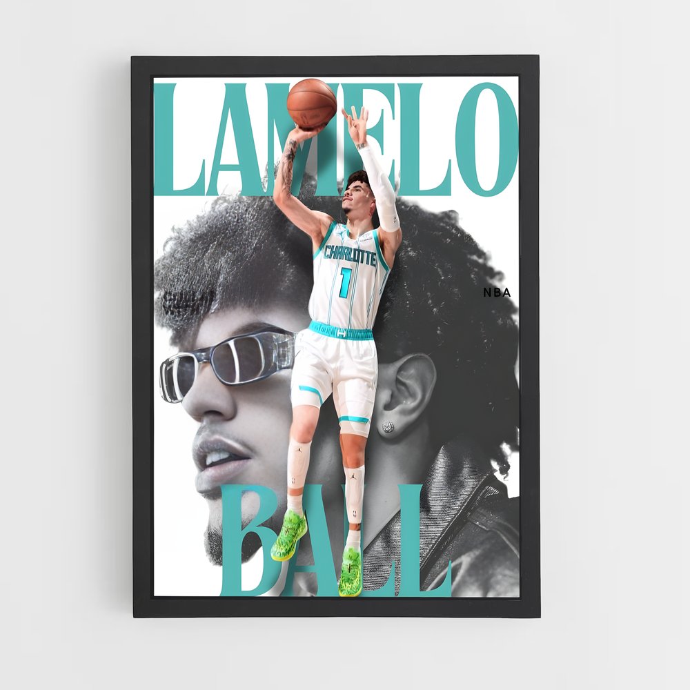 Poster Slam Dunk Star – affiche Basketball (vue 2)